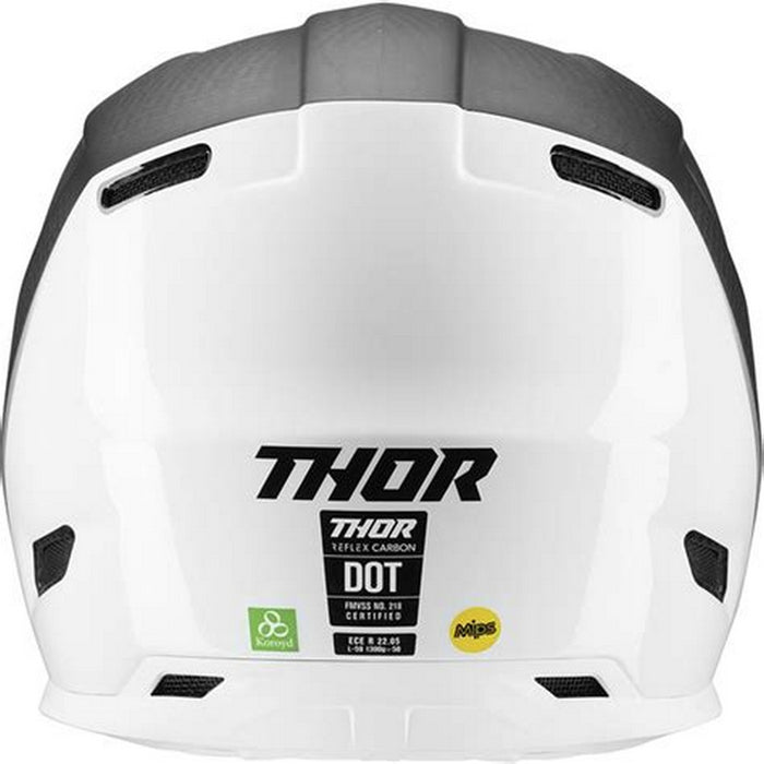 Helmet S23 Thor Mx Reflex Carbon Polar Black/White Large