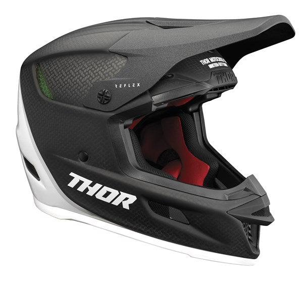 Helmet S23 Thor Mx Reflex Carbon Polar Black/White Large