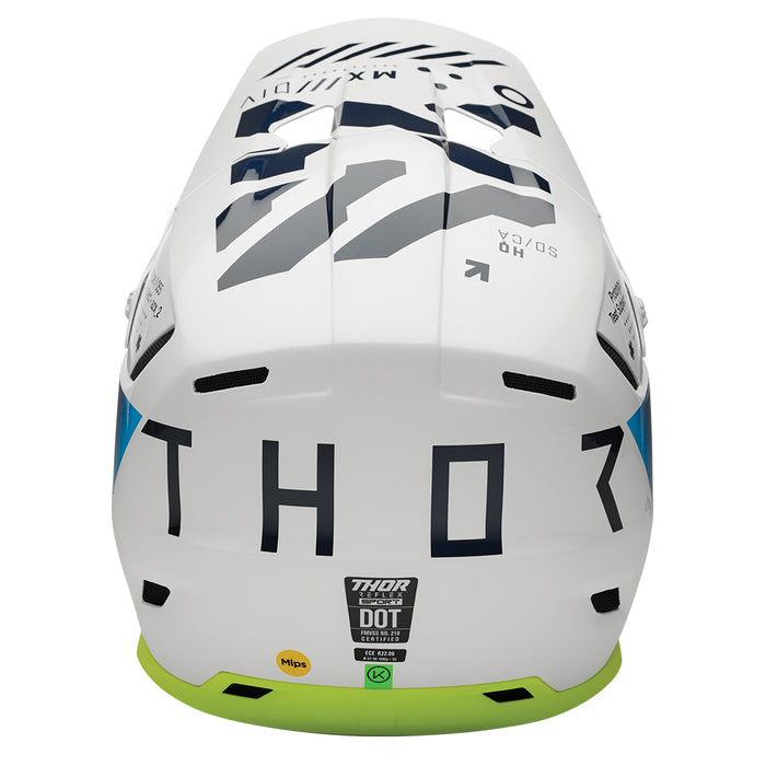 Helmet S25 Thor Mx Reflex Sport Composite Strike Navy/Acid Medium