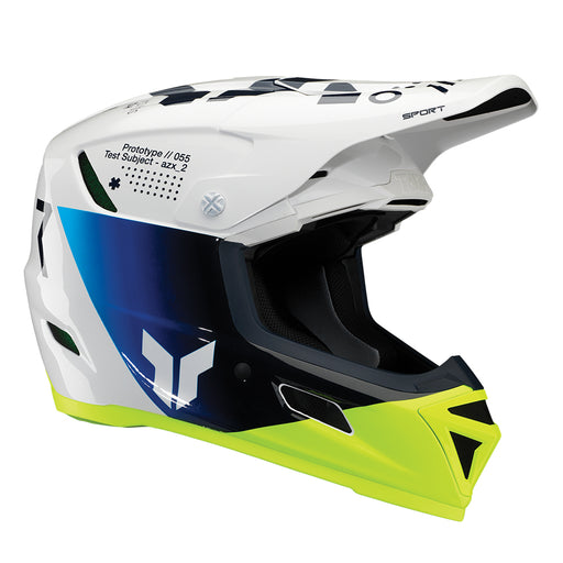 Helmet S25 Thor Mx Reflex Sport Composite Strike Navy/Acid Medium