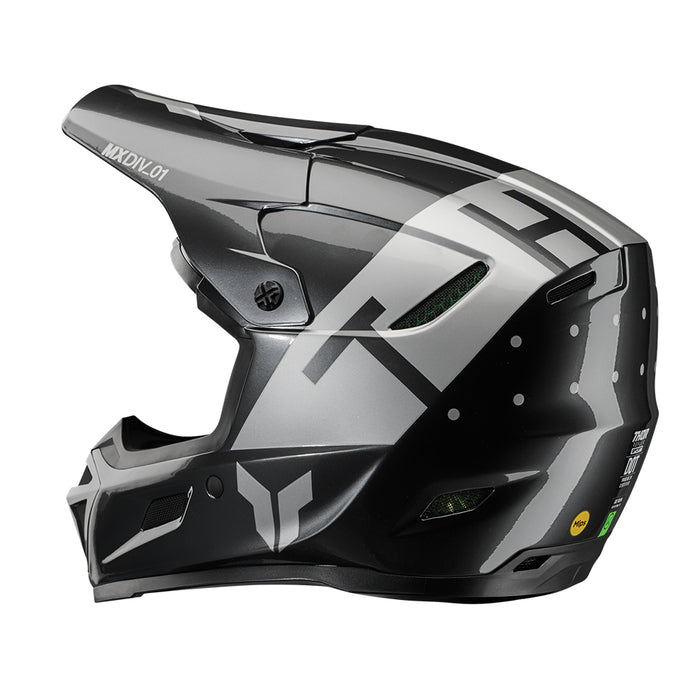 Helmet S25 Thor Mx Reflex Sport Composite Rogue Chrome/Silver Xs