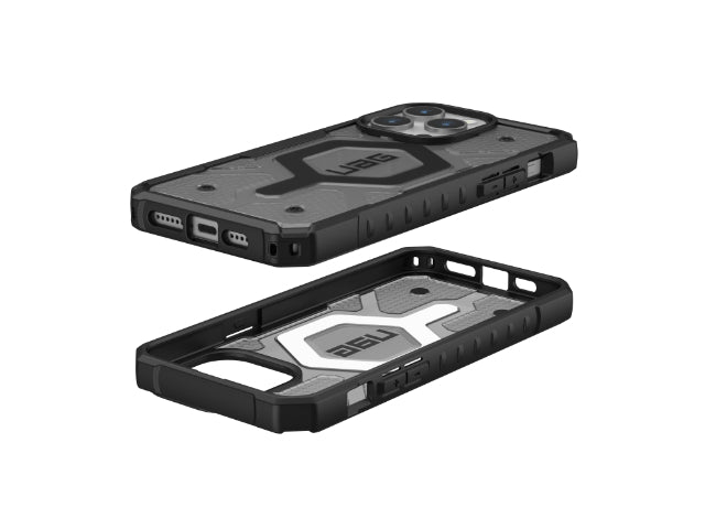 UAG Pathfinder Clear Magsafe Case iPhone 15 Pro Max - Ash