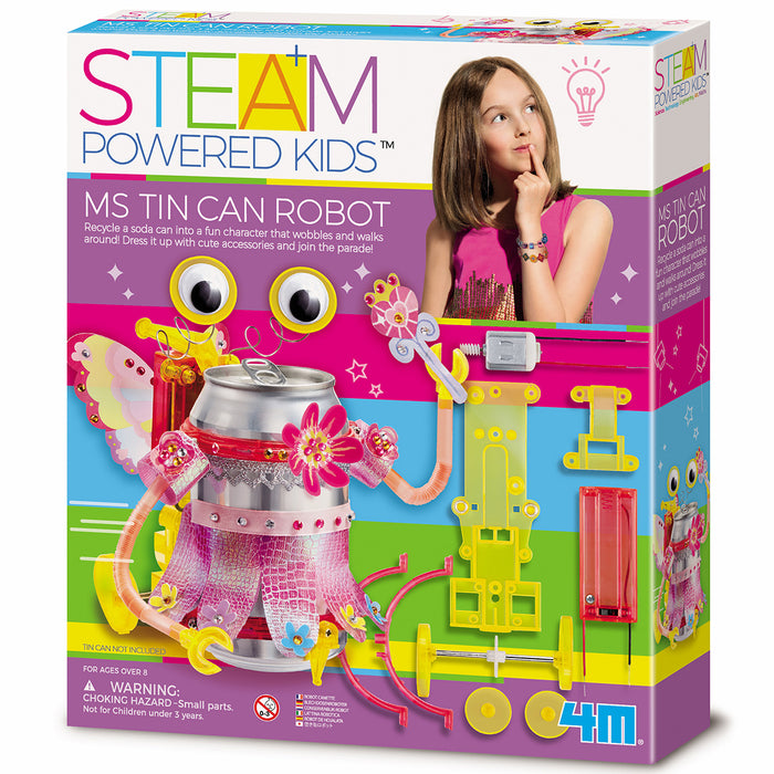 Steam Miss Tin Can Robot