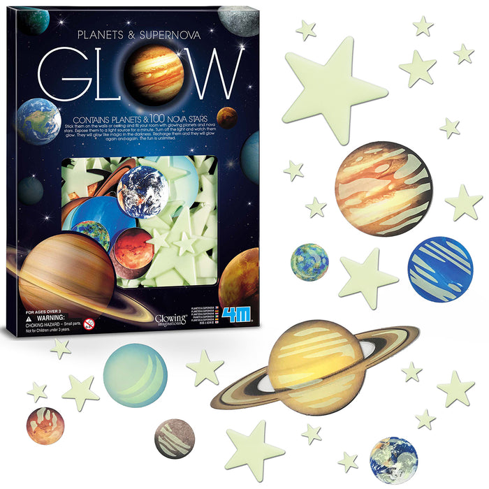 Glow Planets & Super Nova 100pcs in Box
