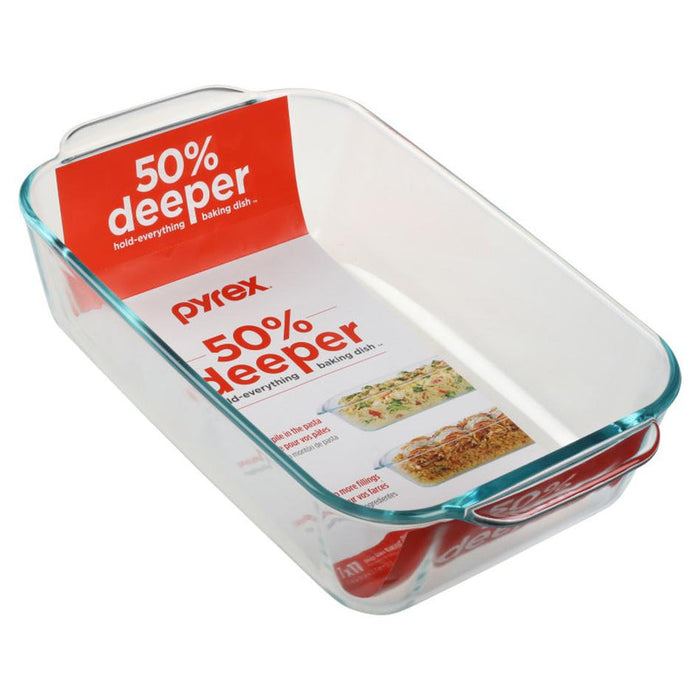 Pyrex Deep Glass Baking Dish 3L