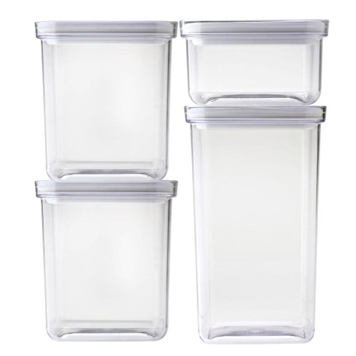 Pyrex Canister Rectangle 4pc  Set