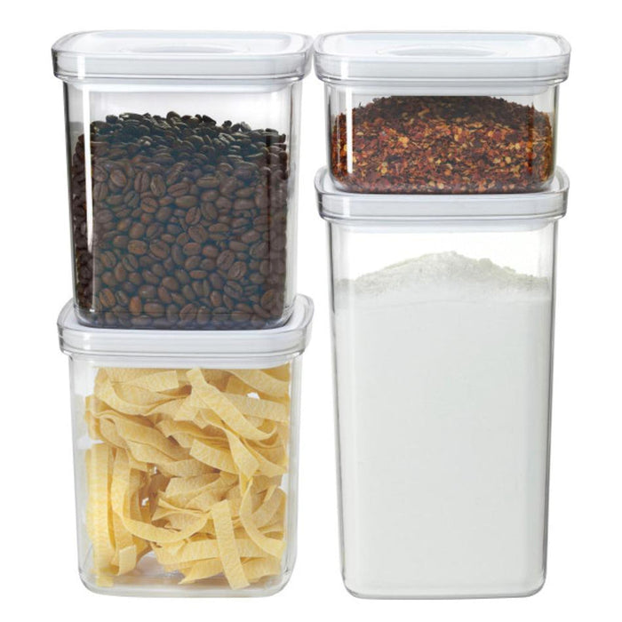 Pyrex Canister Rectangle 4pc  Set