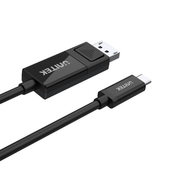 UNITEK 1.8m 8K USB-C to DisplayPort 1.4 Bi-Directional Cable. Supports HDR10; 7.