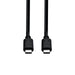 DYNAMIX 1m USB-C to USB-C Cable. Supports 100W PD, Supports 4K@60Hz UHD (3840 x