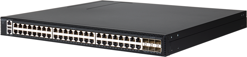 EDGECORE 48 Port Managed L2+/L3 Lite Gigabit Ethernet Switch with 6 x SFP28 25G