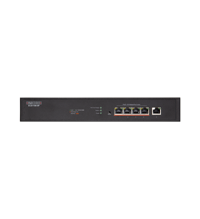 EDGECORE 5 Port Lite L2 Smart Gigabit Web Managed PoE Switch with 4 PoE Ports (3