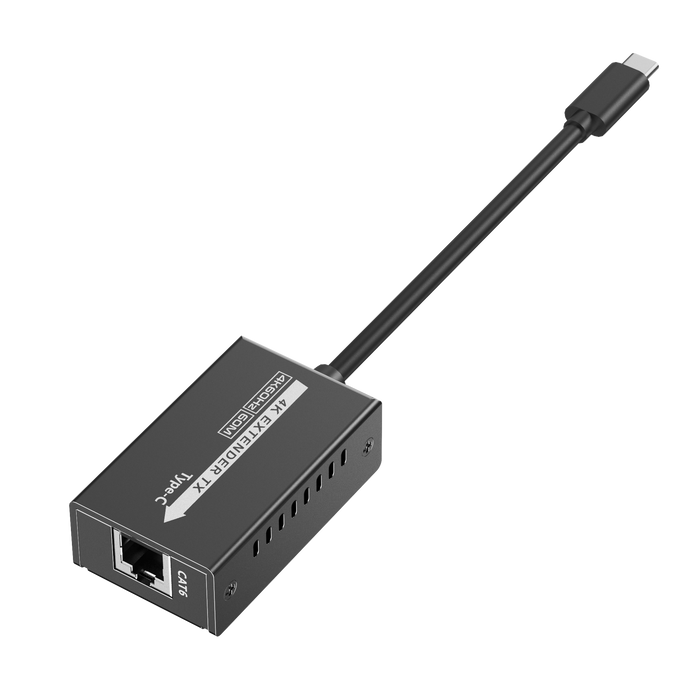 LENKENG USB-C to HDMI Extender Includes both Tx & Rx Units. Supports Resolution