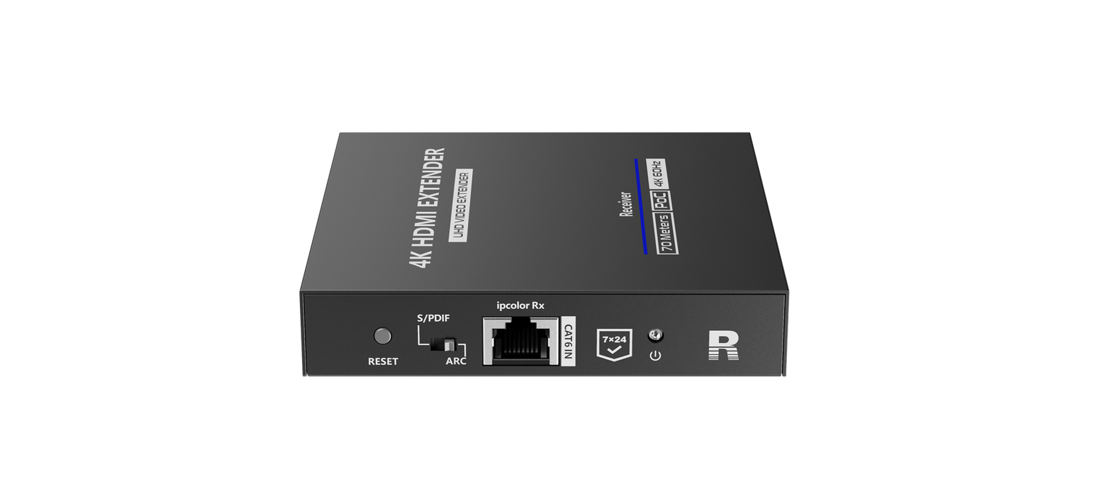 LENKENG HDMI 2.0 POC Extender Over Cat6/6a. Supports up to 4K@60Hz Zero Latency.