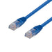 DYNAMIX 1.5m Cat5e Blue UTP Patch Lead (T568A Specification) 100MHz 24AWG Slimli