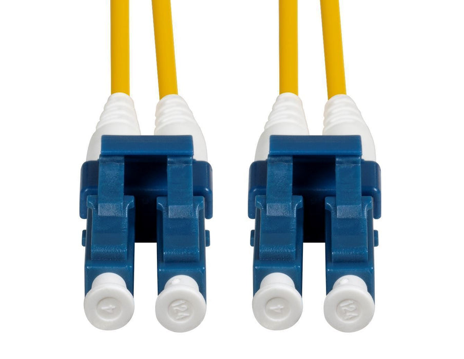 DYNAMIX 2.5M 9u LC/LC Duplex Single Mode G657A1 Bend Insensitive Fibre Lead. Yel