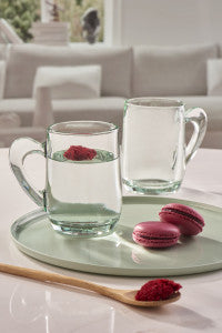 Pasabahce Glass Aware MocKa & Chai Mug 335ml - Set 2