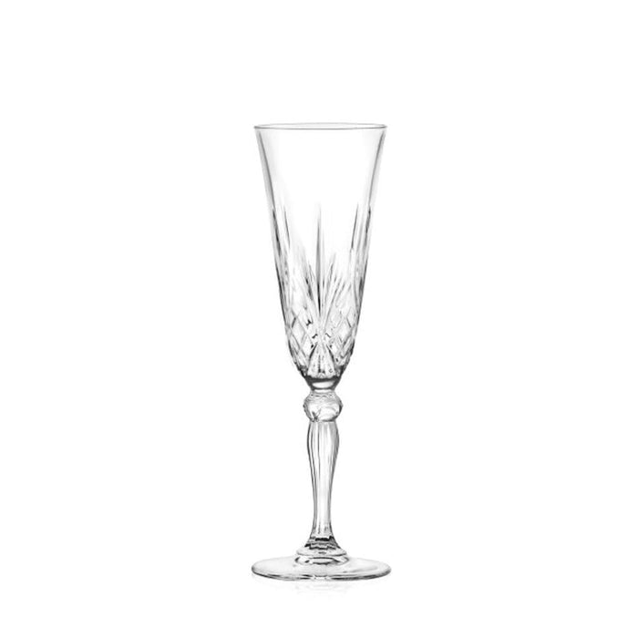 RCR Melodia Flute Glass 160ml - Set 6