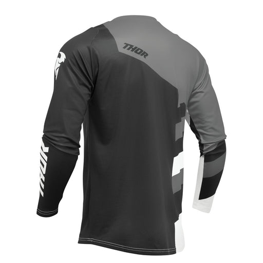 Jersey S24 Thor Mx Sector Youth Checker Black/Gray Medium