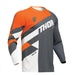 Jersey S24 Thor Mx Sector Youth Checker Charcoal/Orange 2Xs