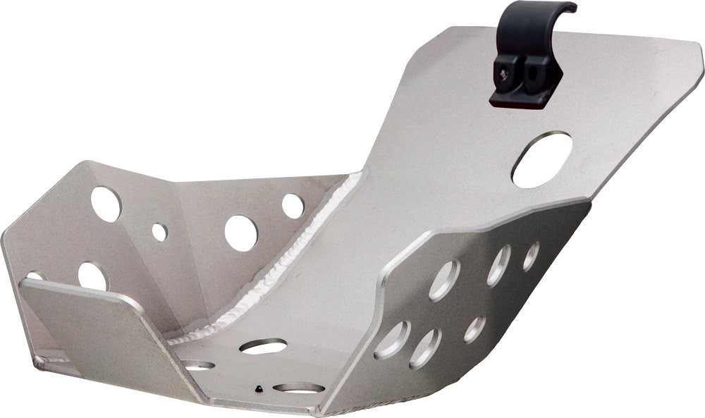 SKID PLATE CROSSPRO 4MM ALUMINIUM KLX450R 08-20 SILVER