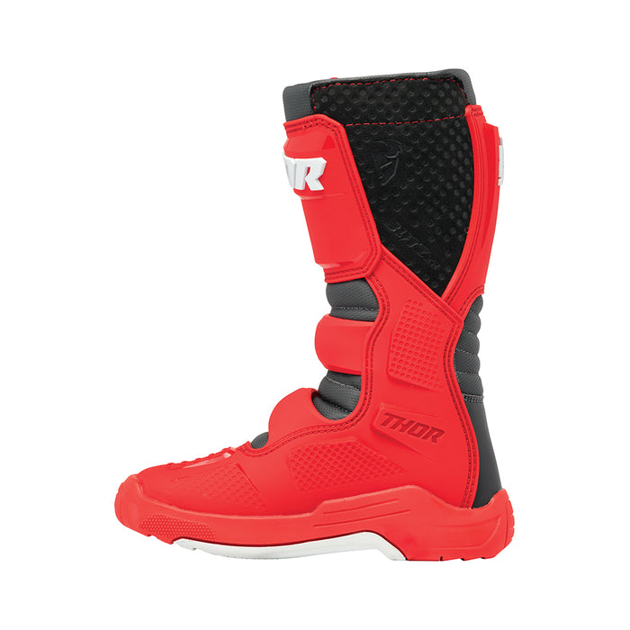 Motorcross Boots S24 Thor Mx Blitz Xr Youth Rd/Ch Size 6