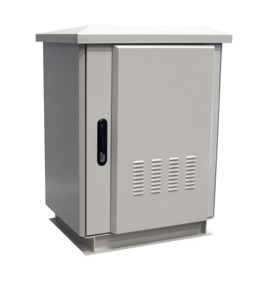 DYNAMIX 27RU Outdoor Freestanding Cabinet. (800x600x1575mm) IP45 Rated, Angled P