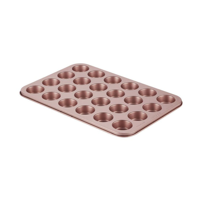 Wiltshire Rose Gold Mini Muffin Pan 24Cup