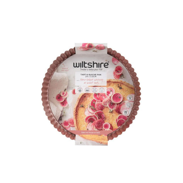 Wiltshire Rose Gold Quiche & Tart Pan