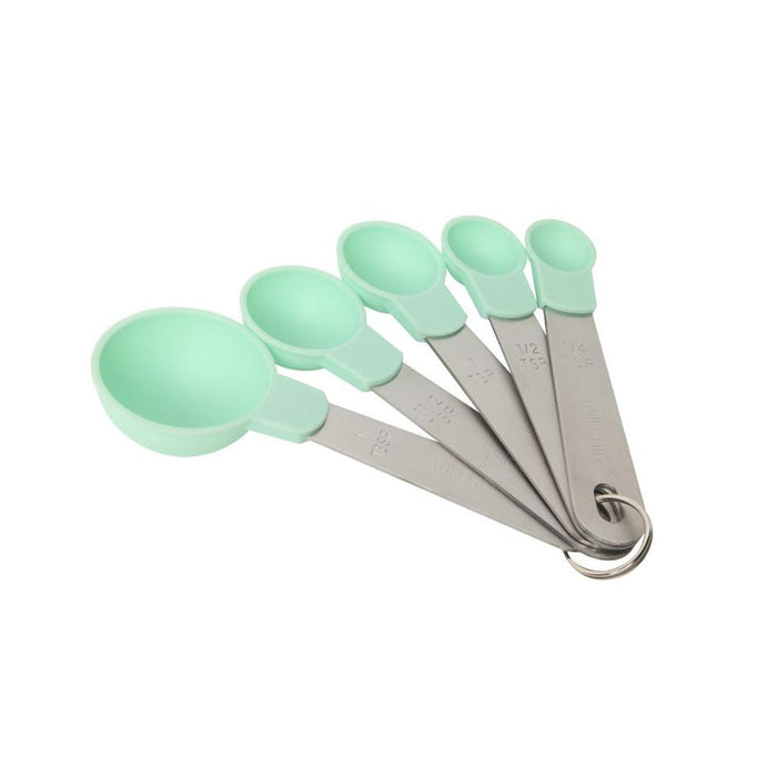 Wiltshire Measuring Spoons 5Pieces Green