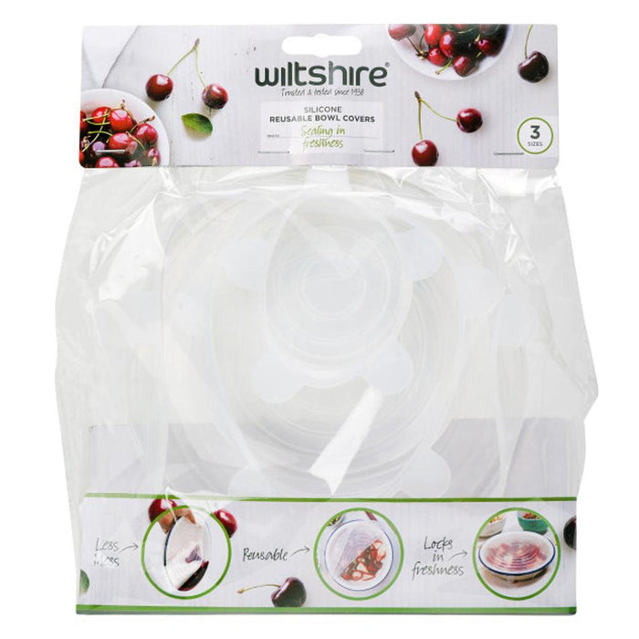 Wiltshire Bowl Cover Silicone 3Pieces