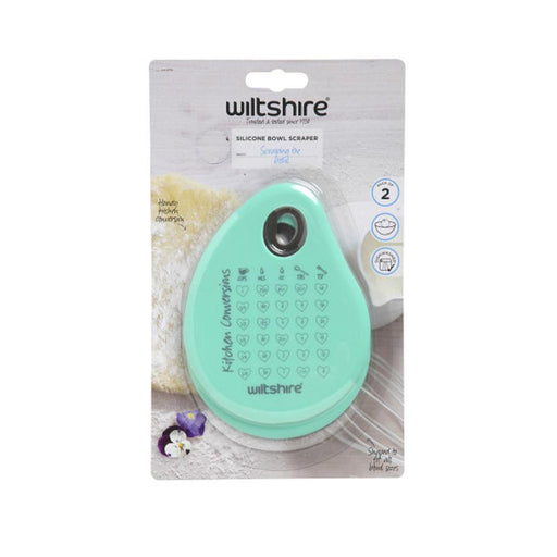 Wiltshire Silicone Scraper Blue - 2 Pack