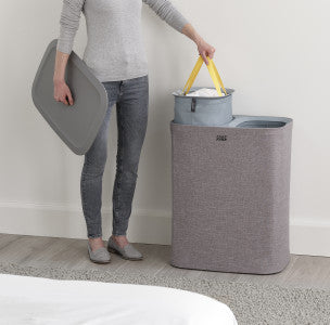 Joseph Joseph TOTA 90-LITRE LAUNDRY GREY