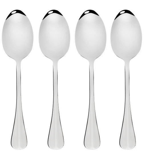 Wiltshire Baguette Dessert Spoon 4Piece Stainless Steel