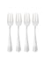 Wiltshire Baguette Cake Fork 4Piece Stainless Steel