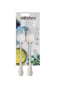 Wiltshire Baguette Buffet Fork 4Piece Stainless Steel