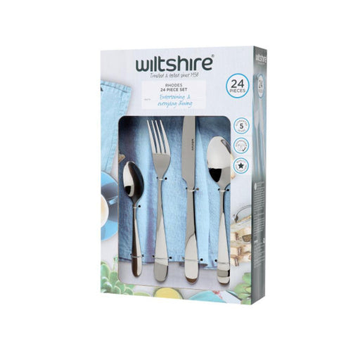 Wiltshire Rhodes 24Piece Cutlery Set