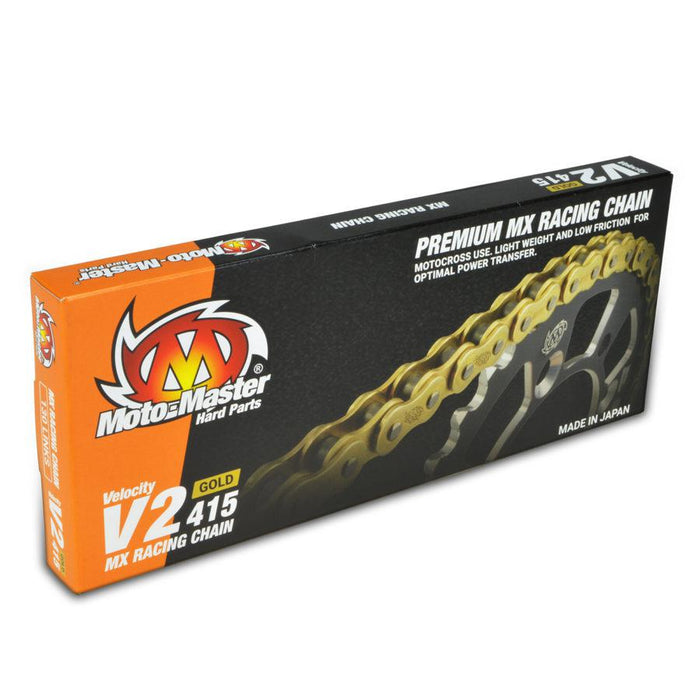 CHAIN 415 - 130 LINK GOLD MOTO-MASTER V2 CHAIN