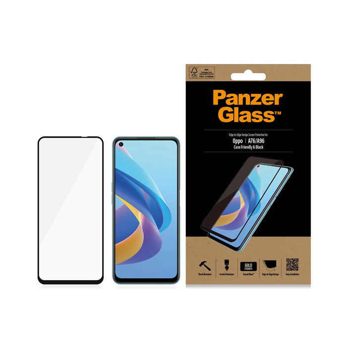 PanzerGlass Screen Protector Oppo A76/A96