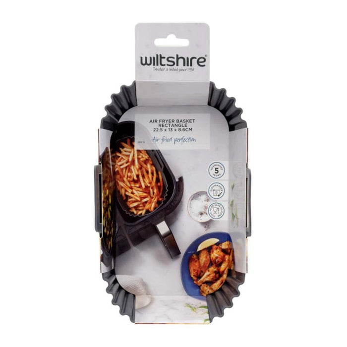 Wiltshire Air Fryer Basket 22cm Rectangle