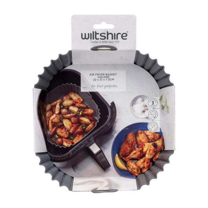 Wiltshire Air Fryer Basket 22cm Square w/ hand