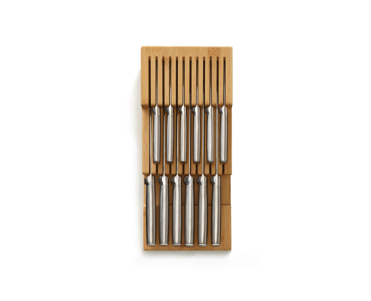 Joseph Joseph Drawerstore Bamboo 2-Tier Knife Organiser