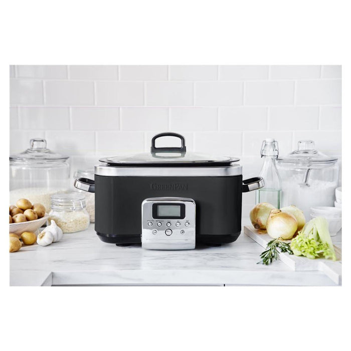 GreenPan Green Pan Slow Cooker 6L  - Black