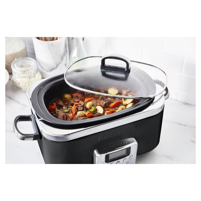 GreenPan Green Pan Slow Cooker 6L  - Black