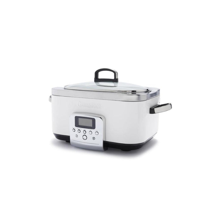 GreenPan Green Pan Slow Cooker 6L  - Cloud Cream