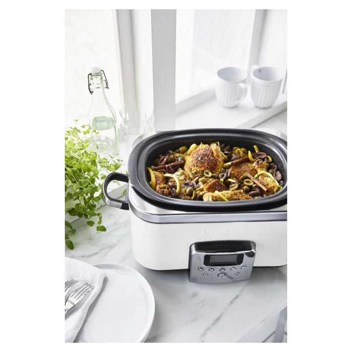 GreenPan Green Pan Slow Cooker 6L  - Cloud Cream