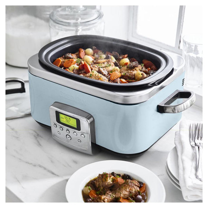 GreenPan Green Pan Slow Cooker 6L  - Blue Haze