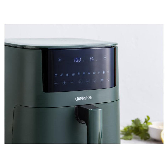 GreenPan Green Pan Bistro Airfryer 1 basket 7.2L- Pine Green