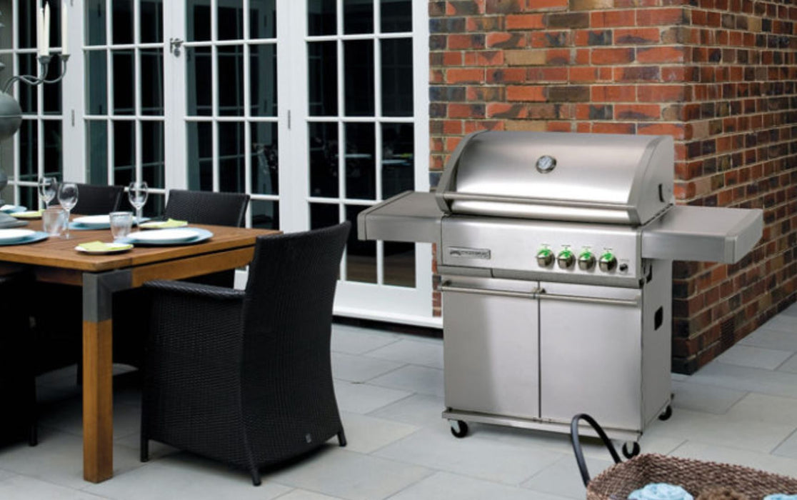 CROSSRAY 4 Burner Infrared Gas BBQ with Trolley