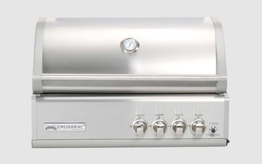 CROSSRAY IN-BUILT BBQ with 4 x Infrared Gas Burners (13MJ/each)