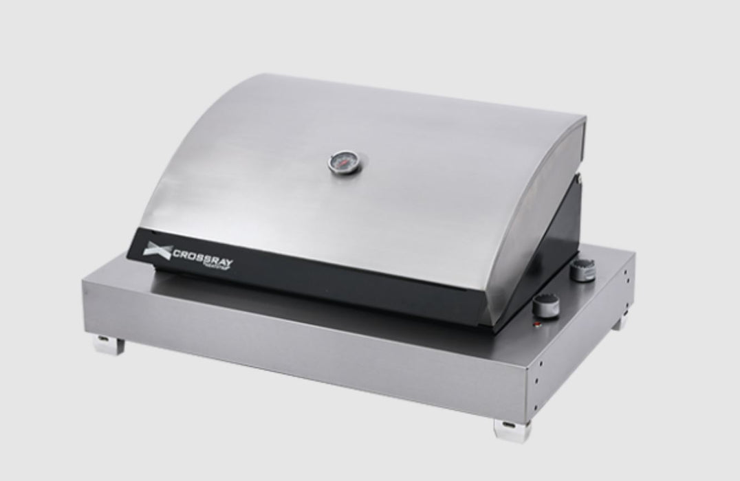 CROSSRAY Portable Electric BBQ high lid